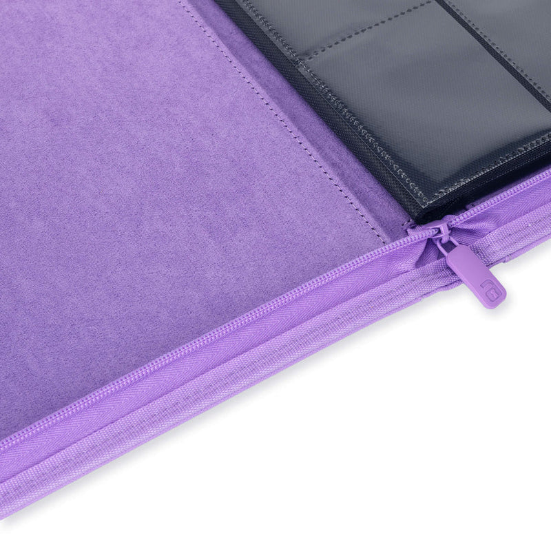 Vault X: 9-Pocket Zip Binder (Just Purple)