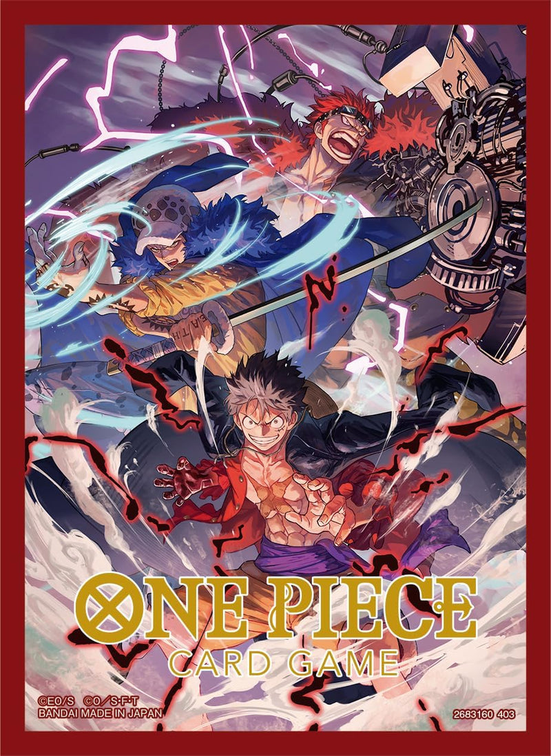 One Piece Card Sleeve - Three Captains 70 CT