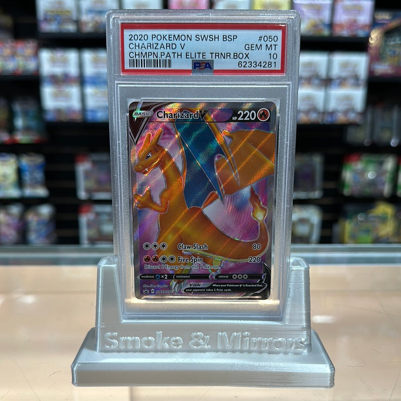 Pokemon Charizard V purchases SWSH050 psa 10