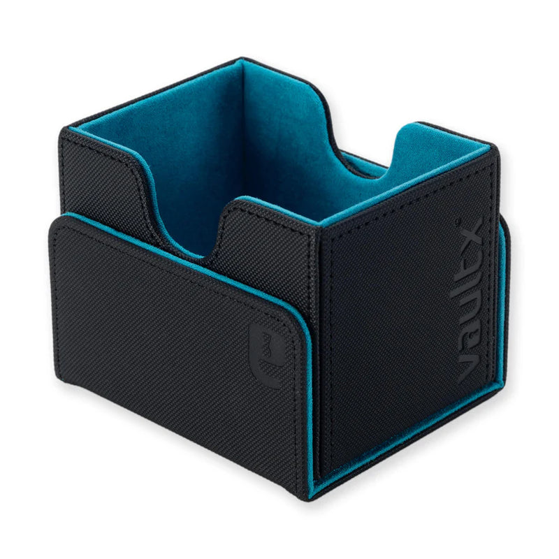 Vault X: Sideloading Deck Box 100+ CT (Black / Electric Blue)