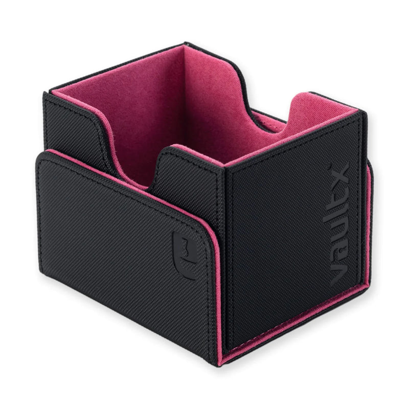 Vault X: Sideloading Deck Box 100+ CT (Black / Electric Pink)