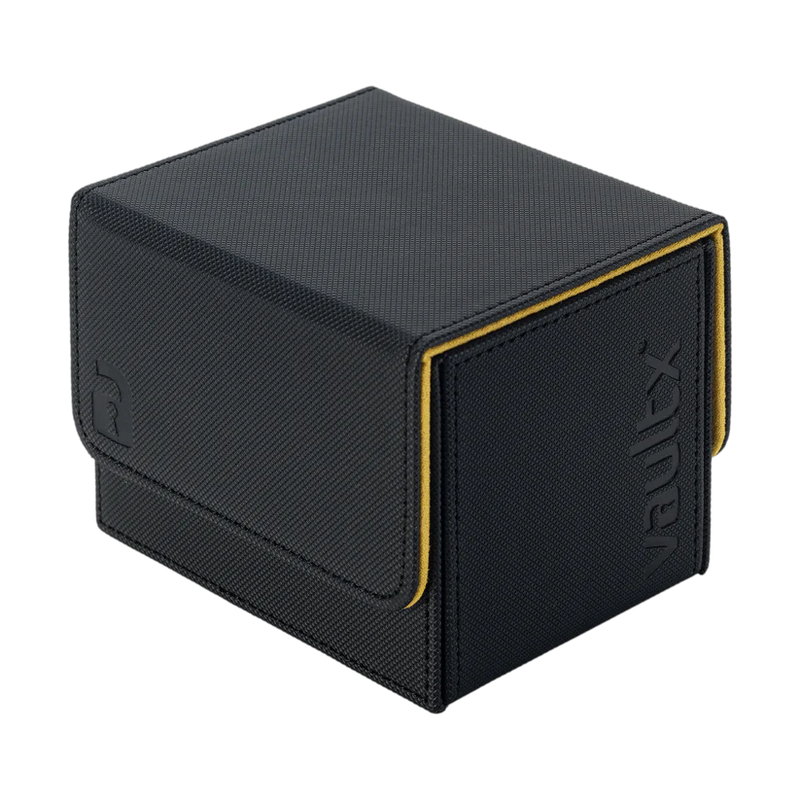 Vault X: Sideloading Deck Box 100+ CT (Black / Electric Yellow)