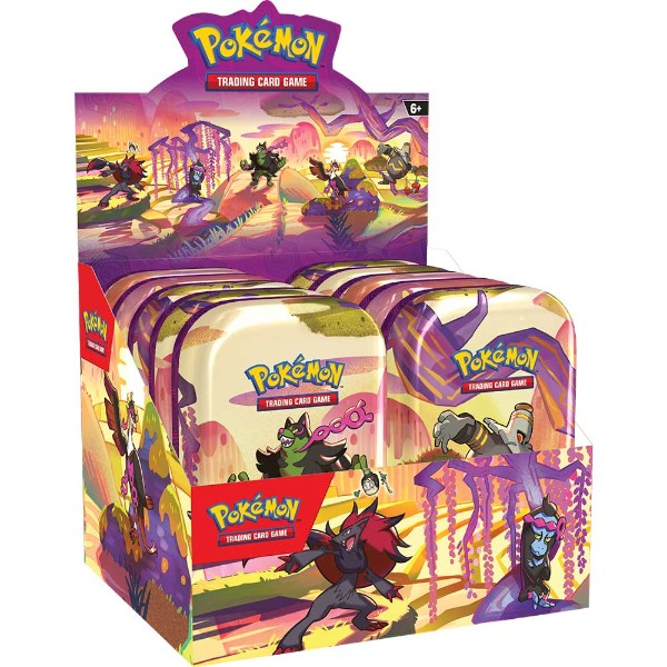 Pokémon TCG: Scarlet & Violet: Shrouded Fable - Mini Tin Display