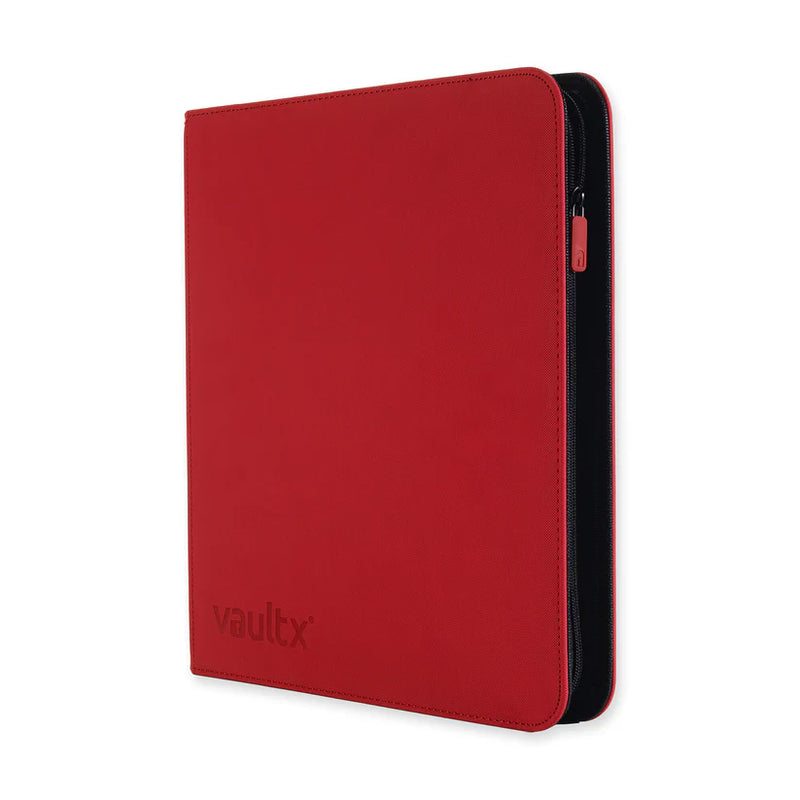 Vault X: 12-Pocket XL Zip Binder (Fire Red)