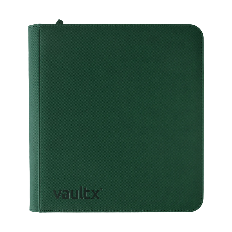 Vault X: 12-Pocket Zip Binder (Forest Green)