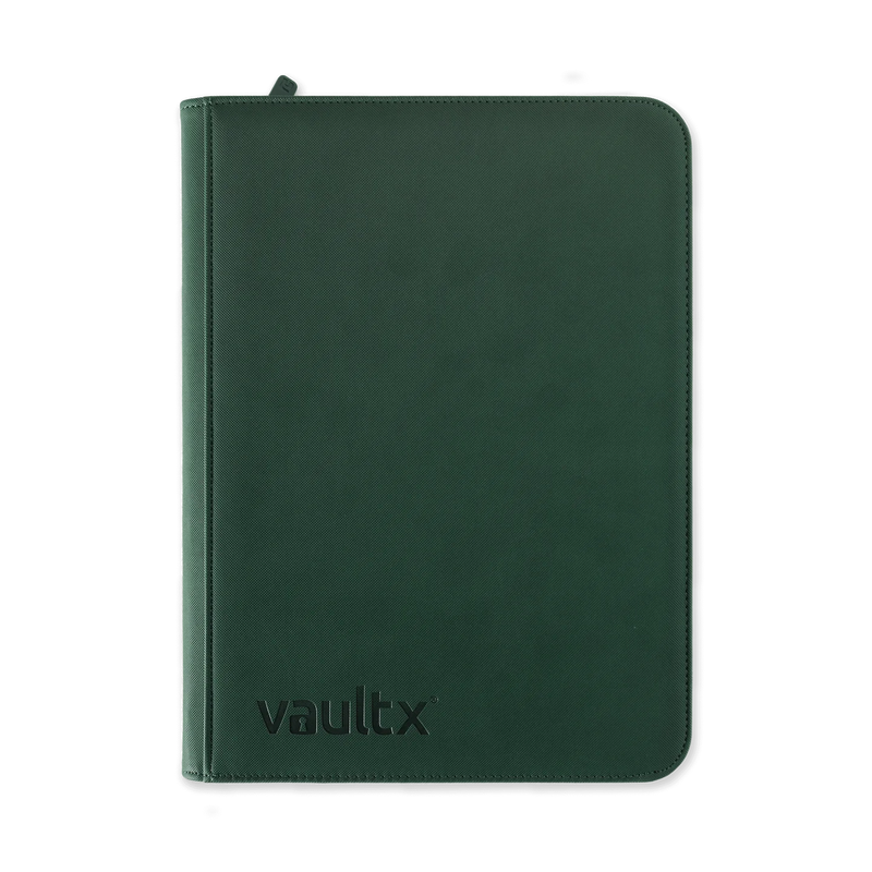 Vault X: 9-Pocket Zip Binder (Forest Green)