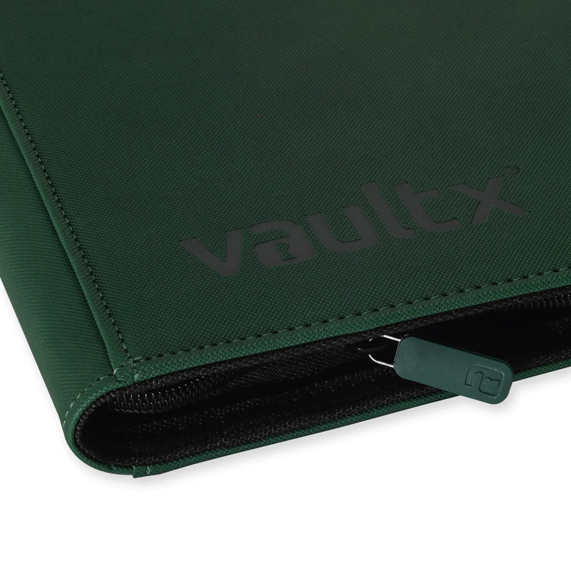 Vault X: 9-Pocket Zip Binder (Forest Green)