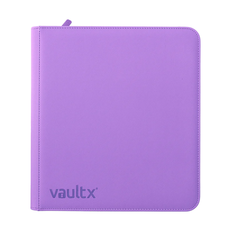 Vault X: 12-Pocket Zip Binder (Just Purple)