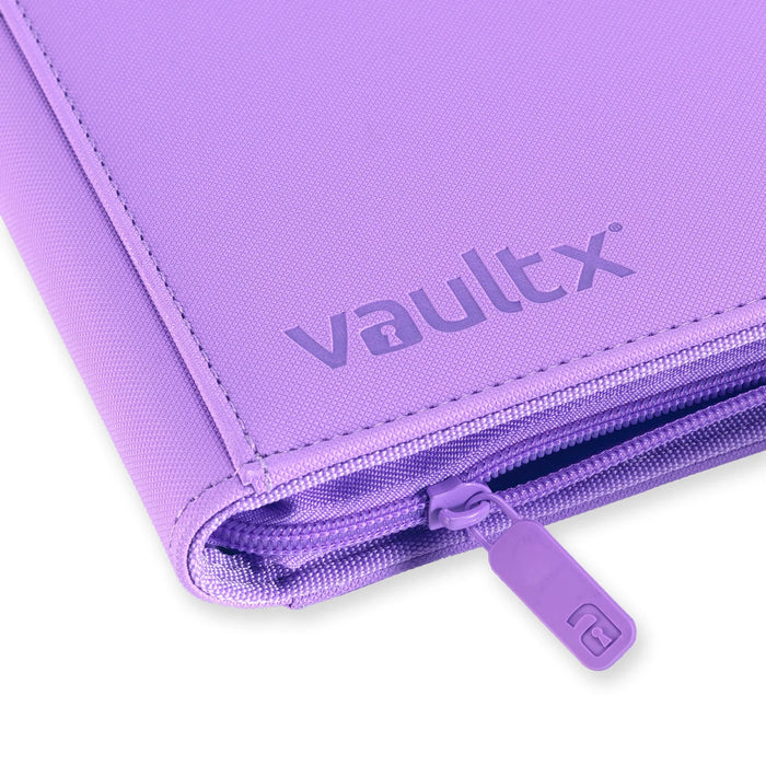 Vault X: 4-Pocket Zip Binder (Just Purple)