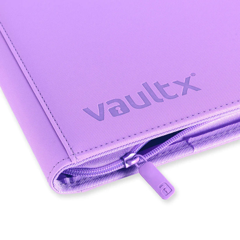 Vault X: 12-Pocket Zip Binder (Just Purple)