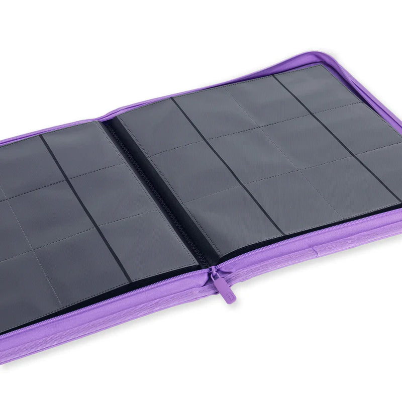 Vault X: 12-Pocket Zip Binder (Just Purple)