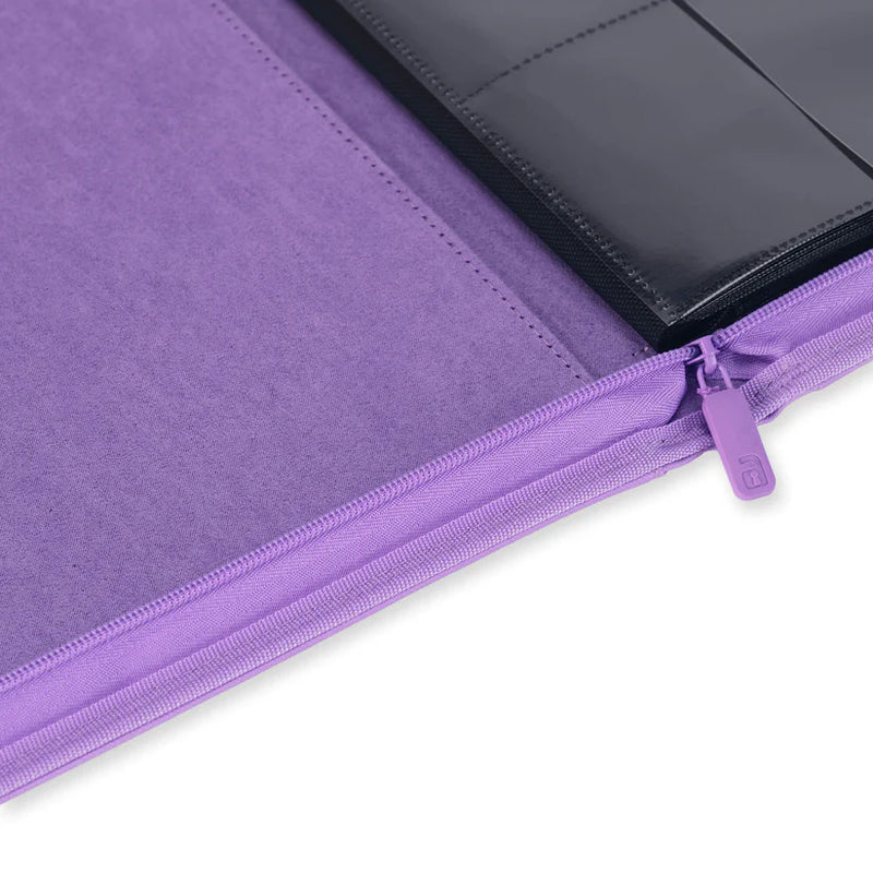 Vault X: 12-Pocket Zip Binder (Just Purple)