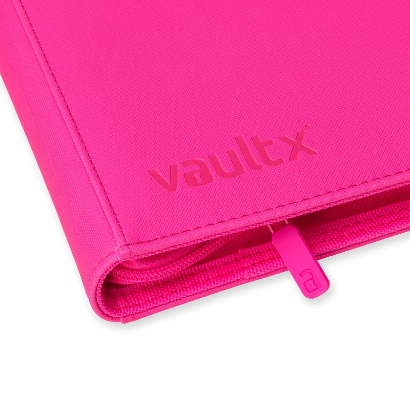 4-Pocket Exo-Tec® Zip Binder Neon Pink – Vault X US