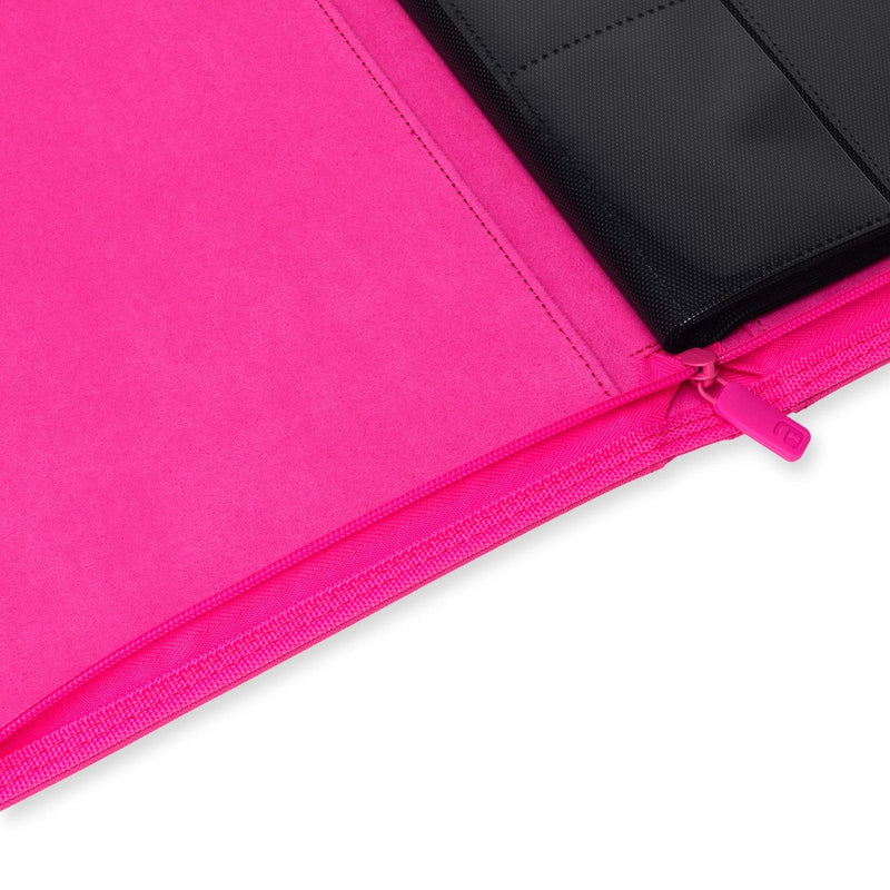 Vault X: 12-Pocket Zip Binder (Neon Pink)