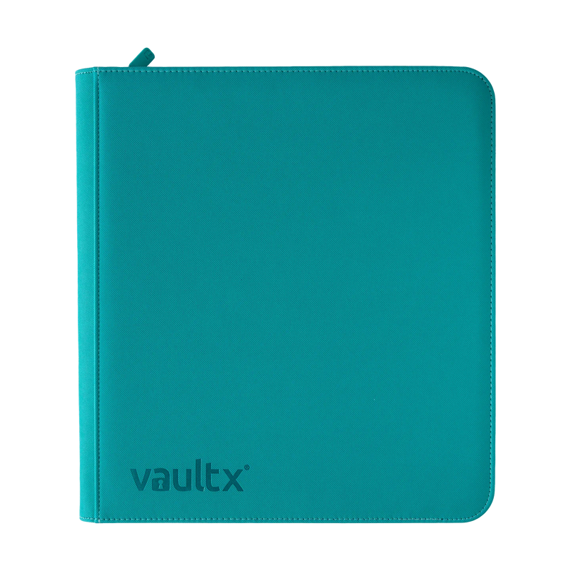 Vault X: 12-Pocket XL Zip Binder (Ocean Blue)