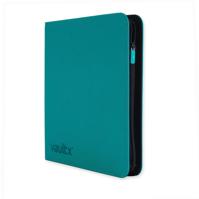 Vault X: 12-Pocket XL Zip Binder (Ocean Blue)