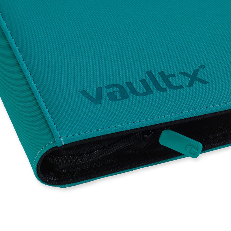 Vault X: 12-Pocket XL Zip Binder (Ocean Blue)