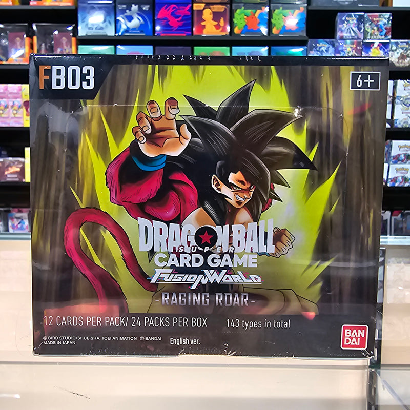 Dragon Ball Super TCG: Fusion World: Raging Roar - Booster Box [FB03]