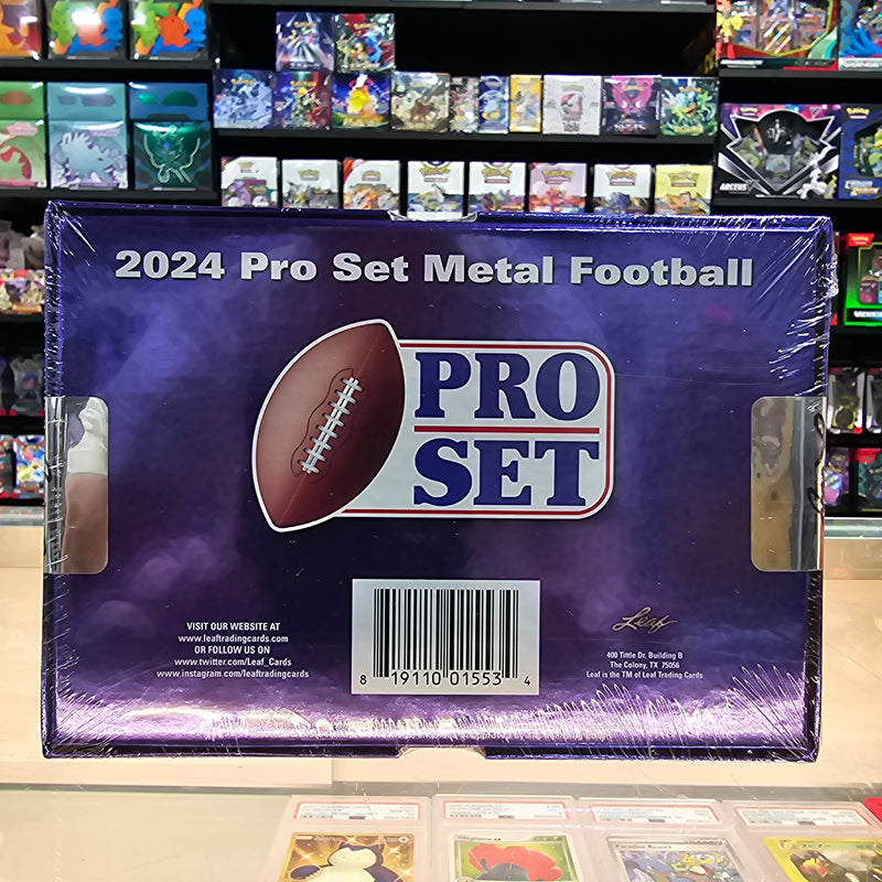 2024 Leaf Pro Metal Football Hobby Box