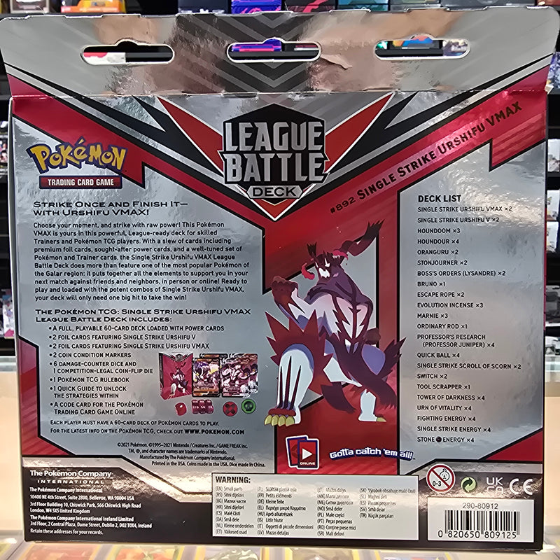 Pokémon TCG: League Battle Deck (Single Strike VMAX)