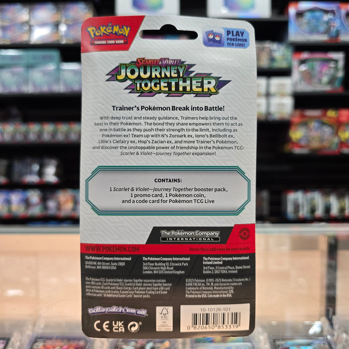 Pokémon TCG: Scarlet & Violet: Journey Together - Single Pack Blister (Scraggy)