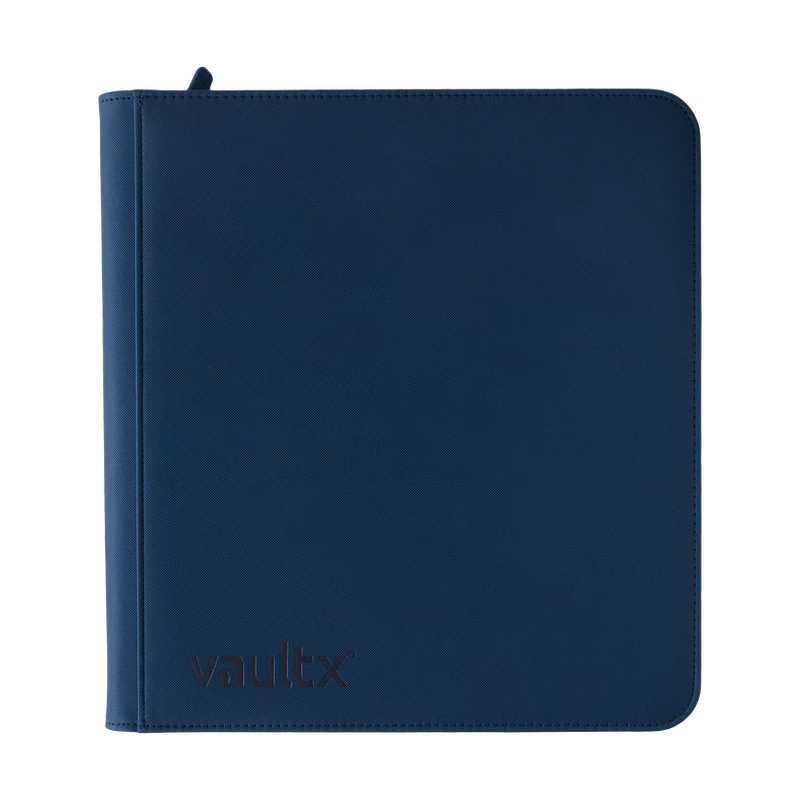 Vault X: 12-Pocket XL Zip Binder (Royal Blue)