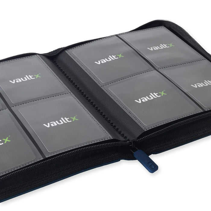 Vault X: 4-Pocket Zip Binder (Royal Blue)