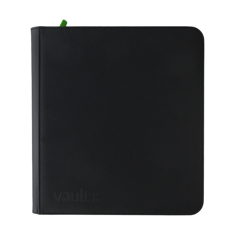 Vault X: 12-Pocket Zip Binder (Signature Black)