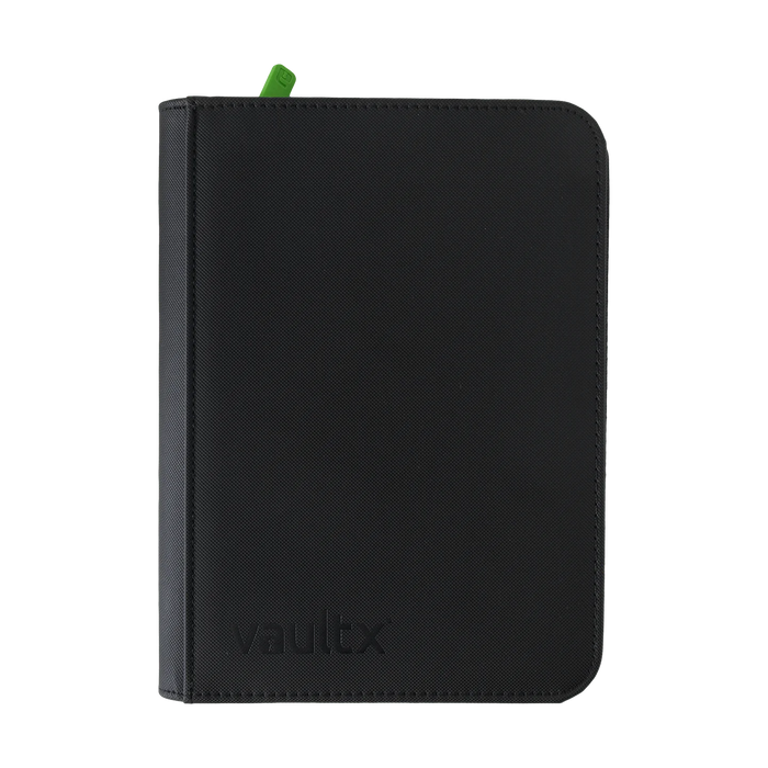 Vault X: 4-Pocket Zip Binder (Signature Black)