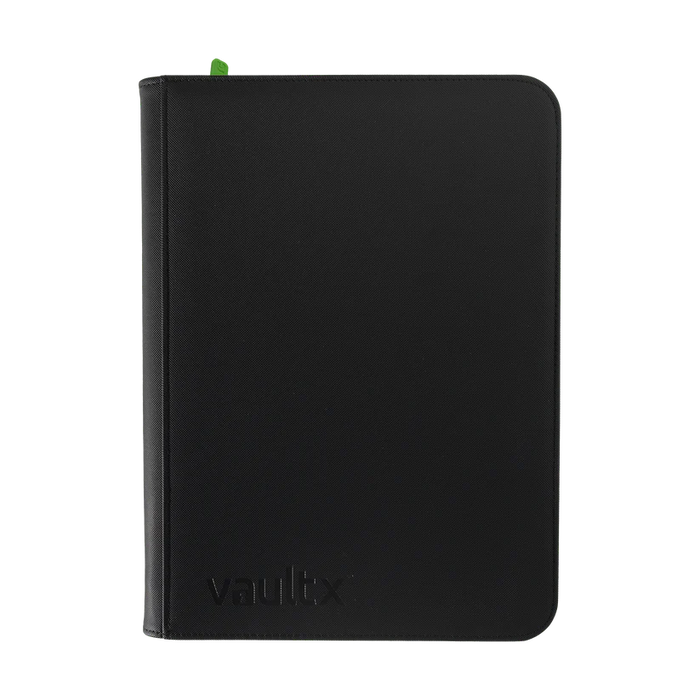 Vault X: 9-Pocket Zip Binder (Signature Black)