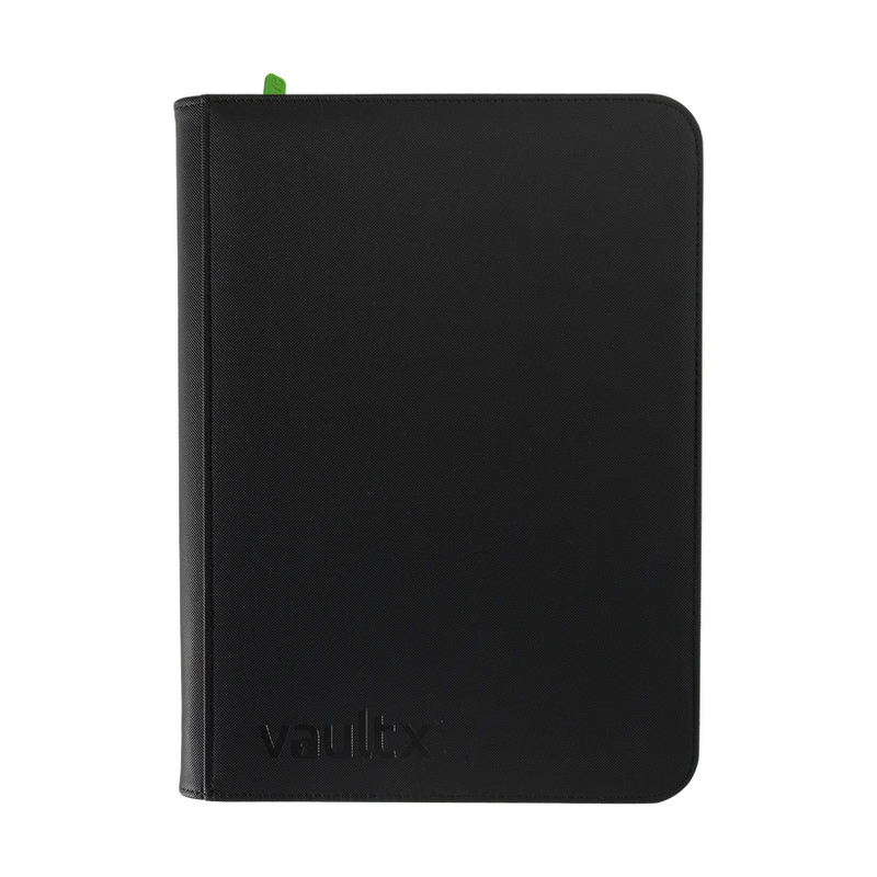 Vault X: 9-Pocket Zip Binder (Signature Black)