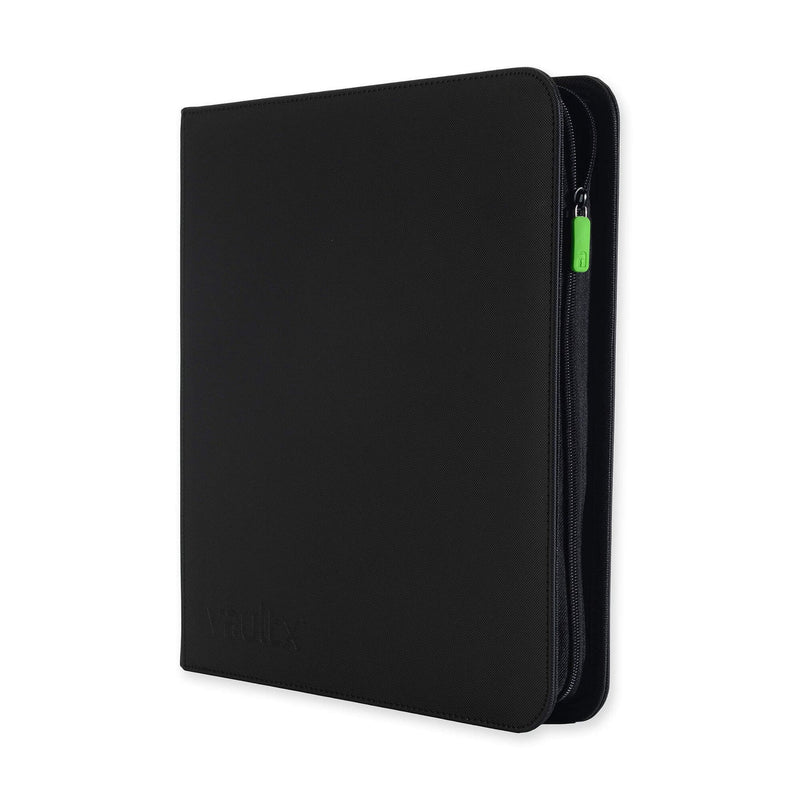 Vault X: 12-Pocket XL Zip Binder (Signature Black)