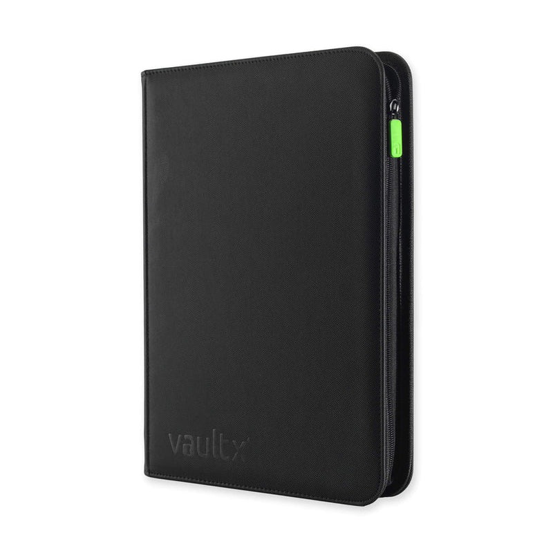 Vault X: 9-Pocket Zip Binder (Signature Black)