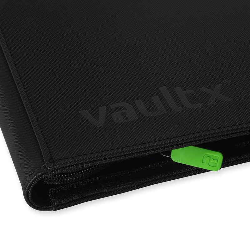 Vault X: 9-Pocket Zip Binder (Signature Black)