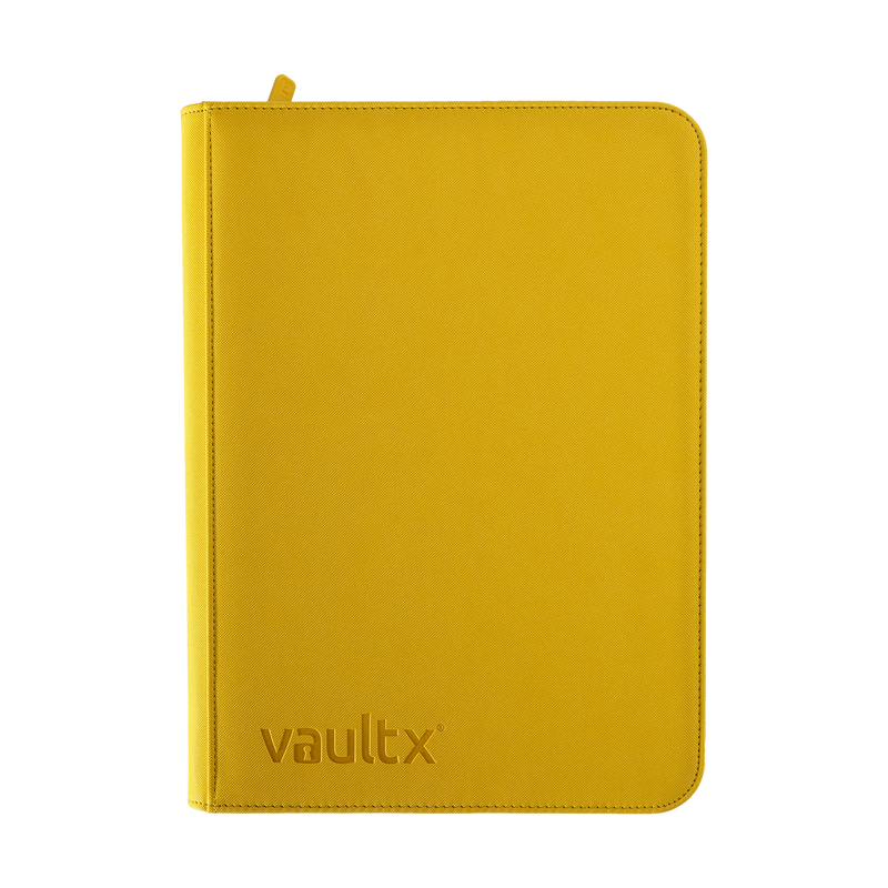 Vault X: 9-Pocket Zip Binder (Sunrise Yellow)