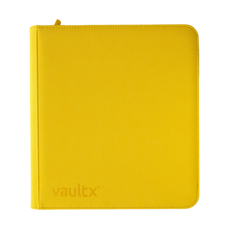 Vault X: 12-Pocket Zip Binder (Sunrise Yellow)