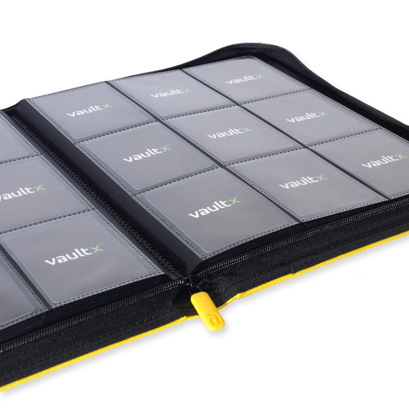 Vault X: 9-Pocket Zip Binder (Sunrise Yellow)