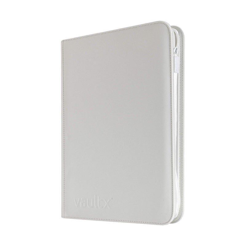 Vault X: 9-Pocket Zip Binder (White Edition)