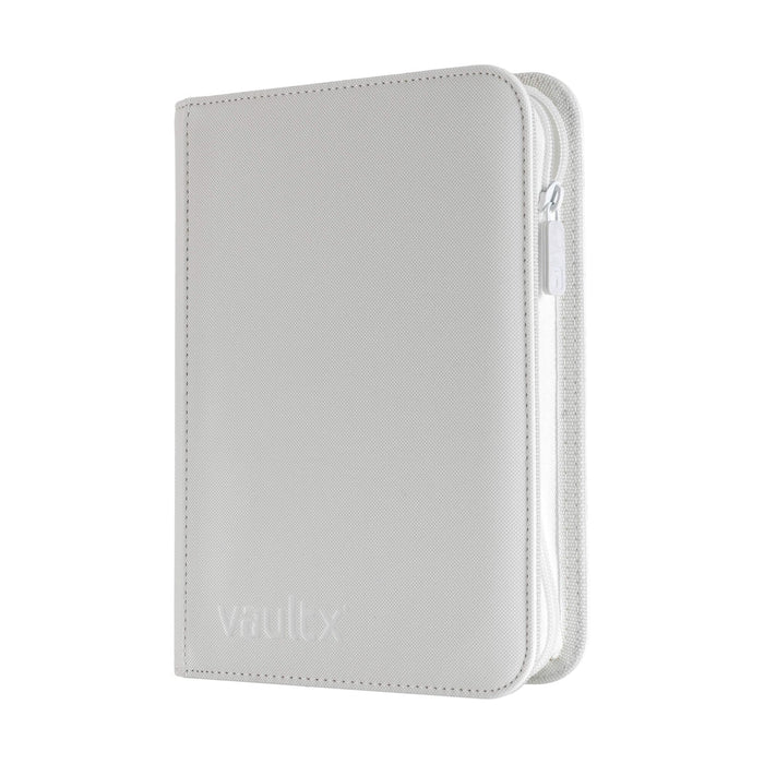Vault X: 4-Pocket Zip Binder (White Edition)