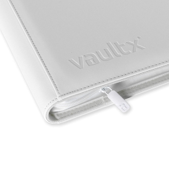 Vault X: 4-Pocket Zip Binder (White Edition)