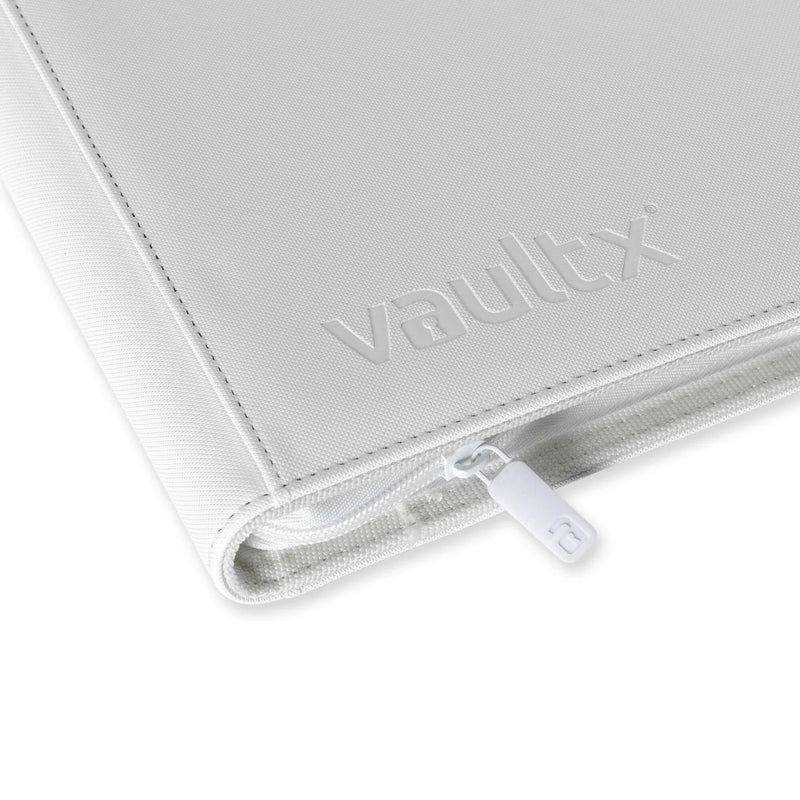 Vault X: 9-Pocket Zip Binder (White Edition)