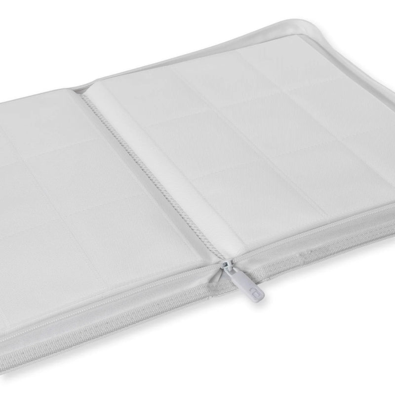 Vault X: 9-Pocket Zip Binder (White Edition)