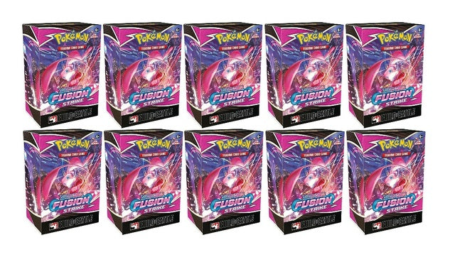Pokémon TCG: Sword & Shield: Fusion Strike - Build & Battle Box Display (10)