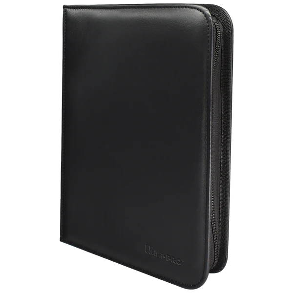 Ultra-PRO: Vivid 4 Pocket Zippered PRO Binder - Black