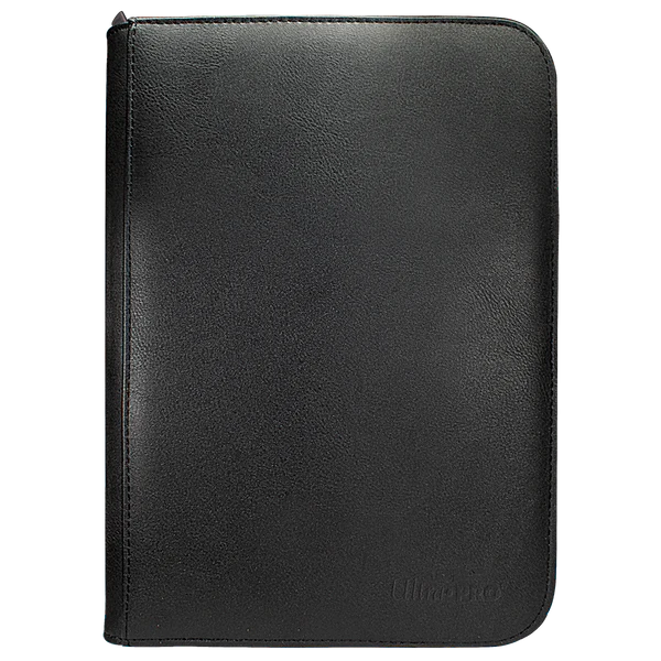 Ultra-PRO: Vivid 4 Pocket Zippered PRO Binder - Black