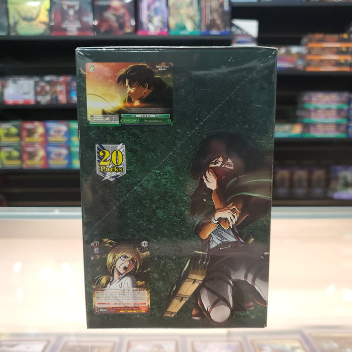 Weiss Schwarz: Attack on Titan 2 Booster Box (Reprint)