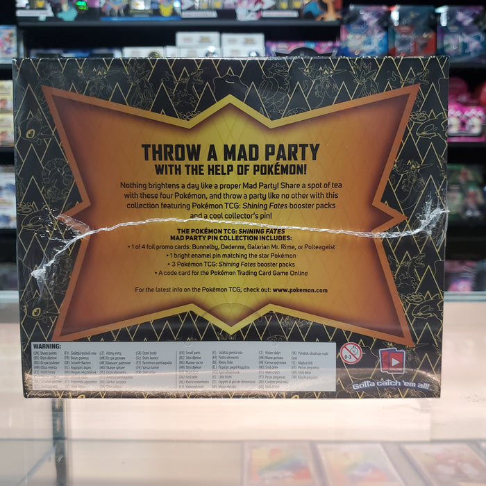 Pokémon TCG: Shining Fates - Mad Party Pin Collection Case