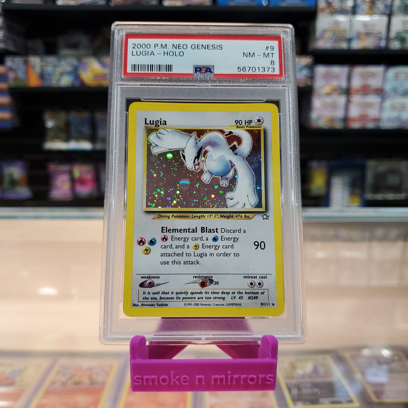 Lugia - Neo Genesis Unlimited Holofoil: PSA 8