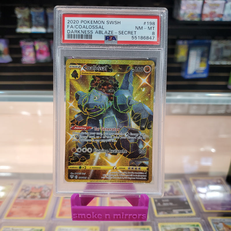 Coalossal - Vivid Voltage Secret Rare: PSA 8