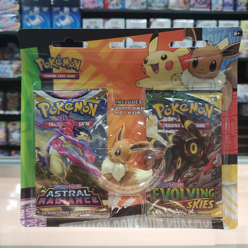 Pokémon TCG: Back to School Eraser Blister - Eevee